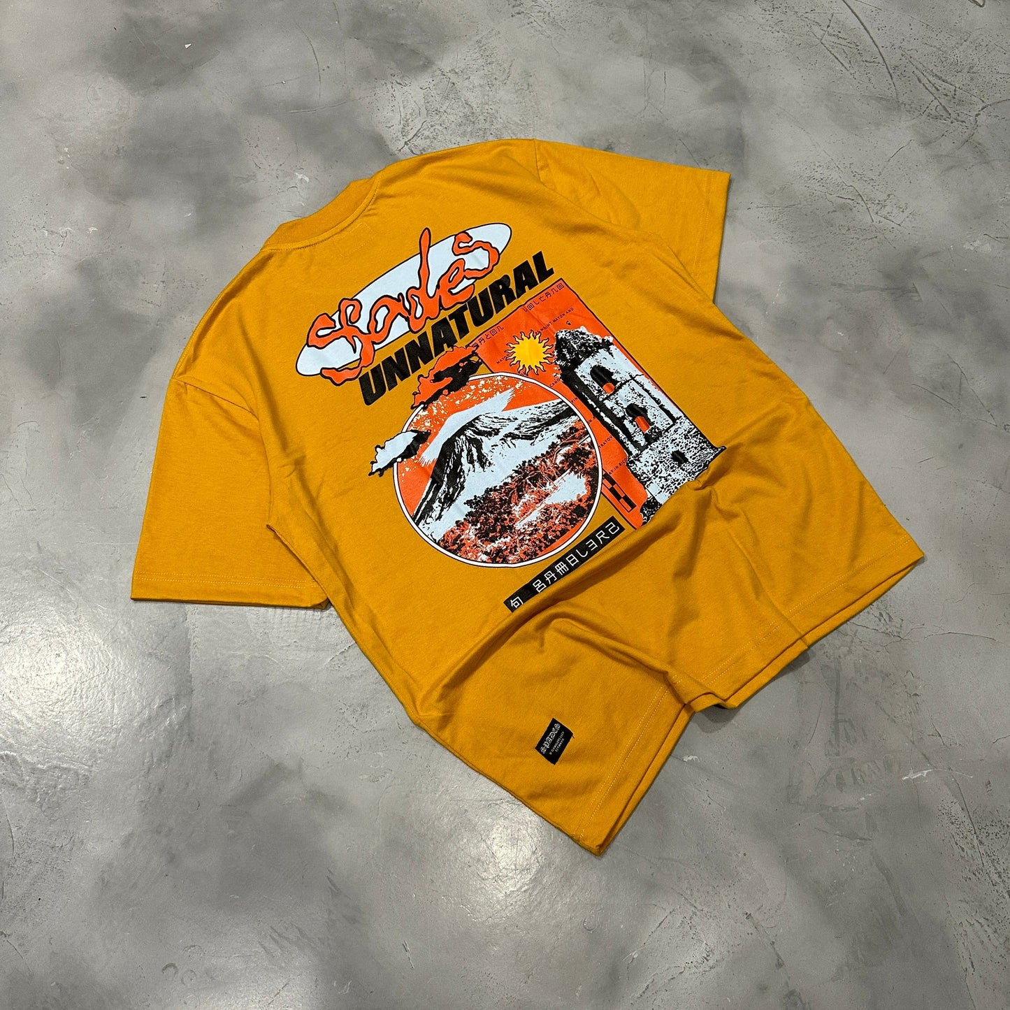 Spades Unnatural Mustard T-shirt SPADES