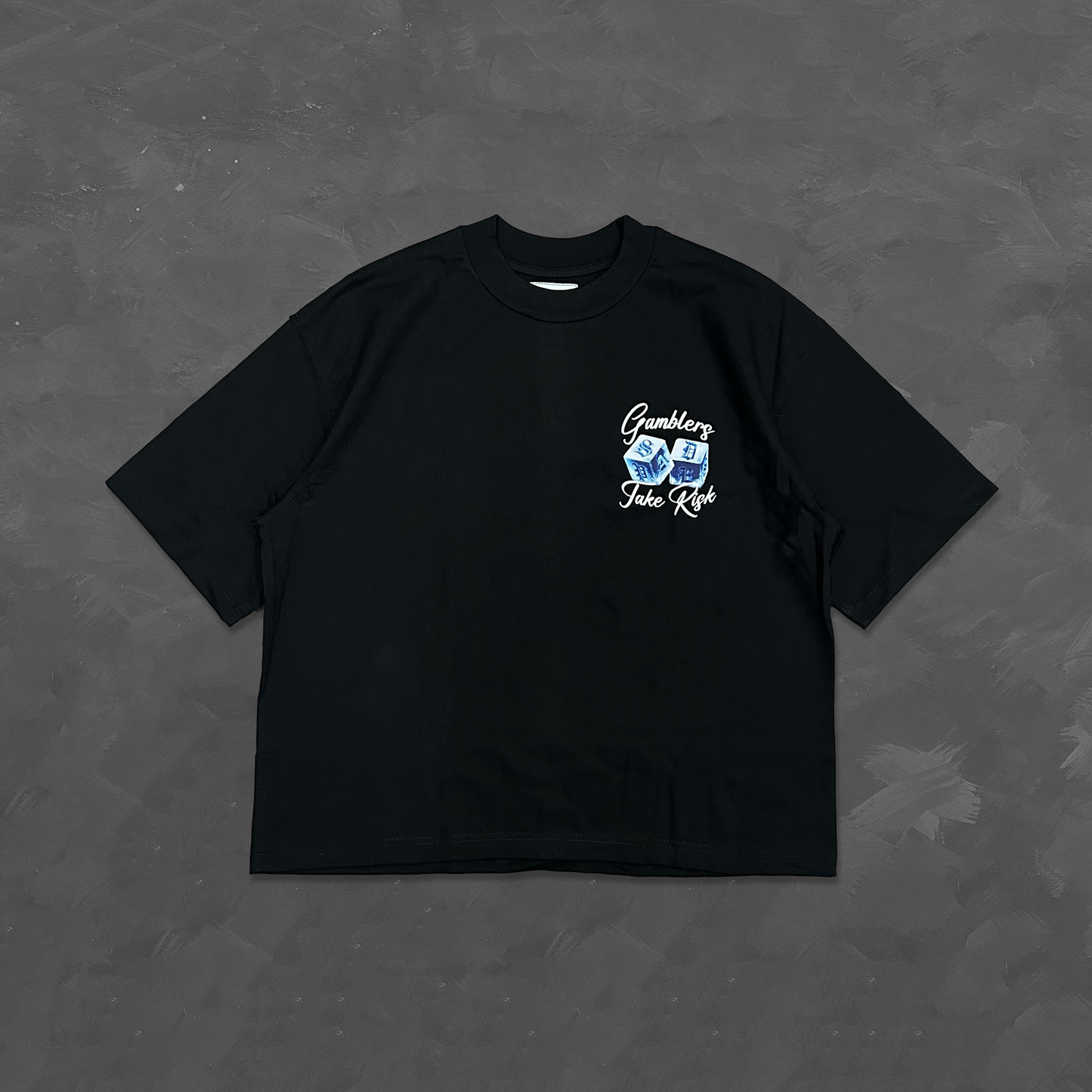 Spades Risky Dice Boxy Crop Tee SPADES