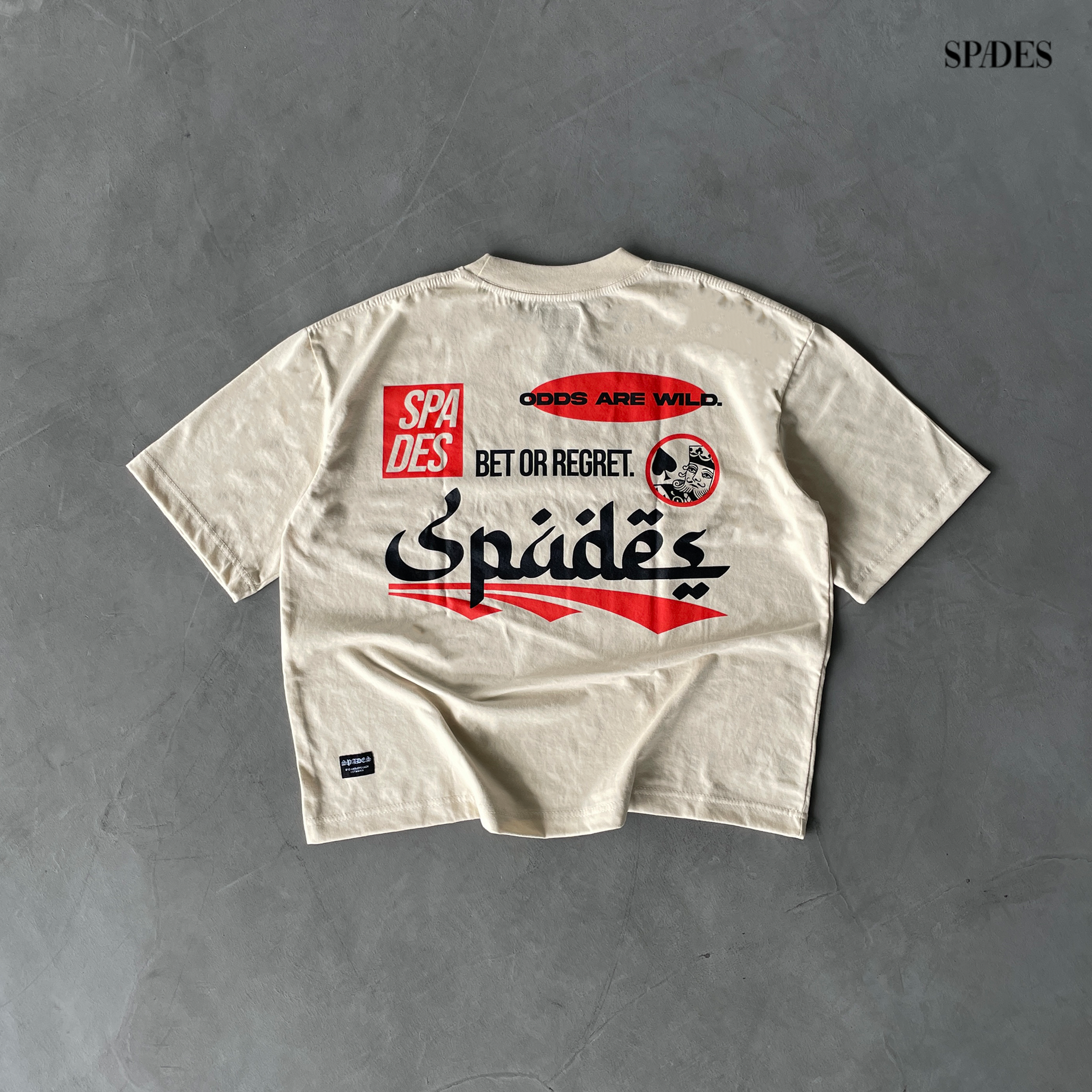 Spades Bet Or Regret Box Tee SPADES