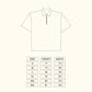 Corduroy Crop-top Quarter Zip Polo Shirt Black SPADES