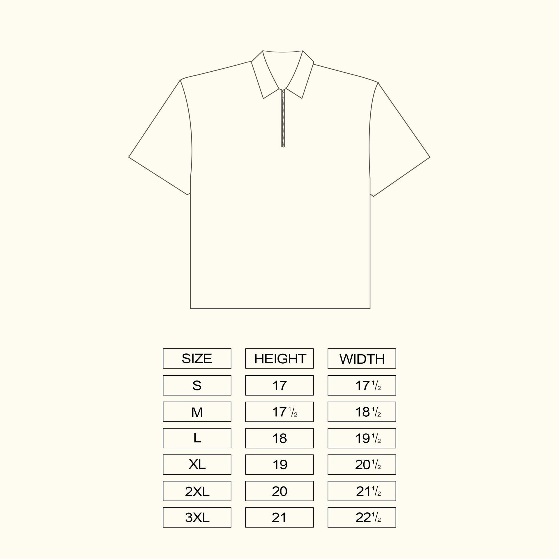 Corduroy Crop-top Quarter Zip Polo Shirt Black SPADES