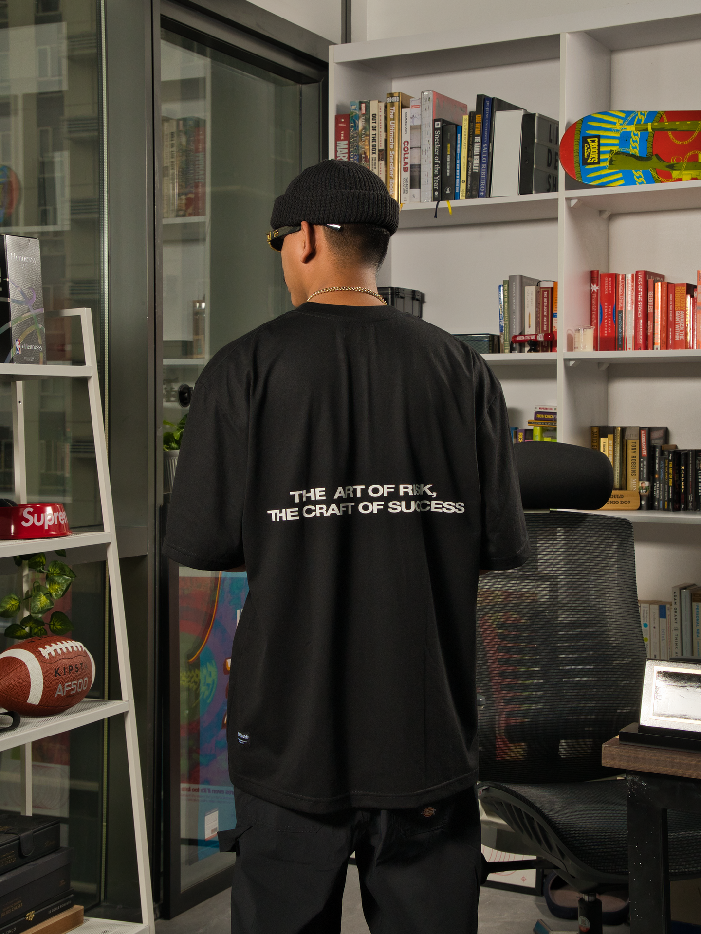 Spades Art of Risk Black T-shirt SPADES