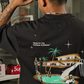 Spades Quarter Zip Polo Fearless Achiever Black SPADES