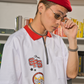 Spades Quarter Zip Crop Bold Moves White SPADES
