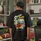 Spades Quarter Zip Polo Roulette Black SPADES