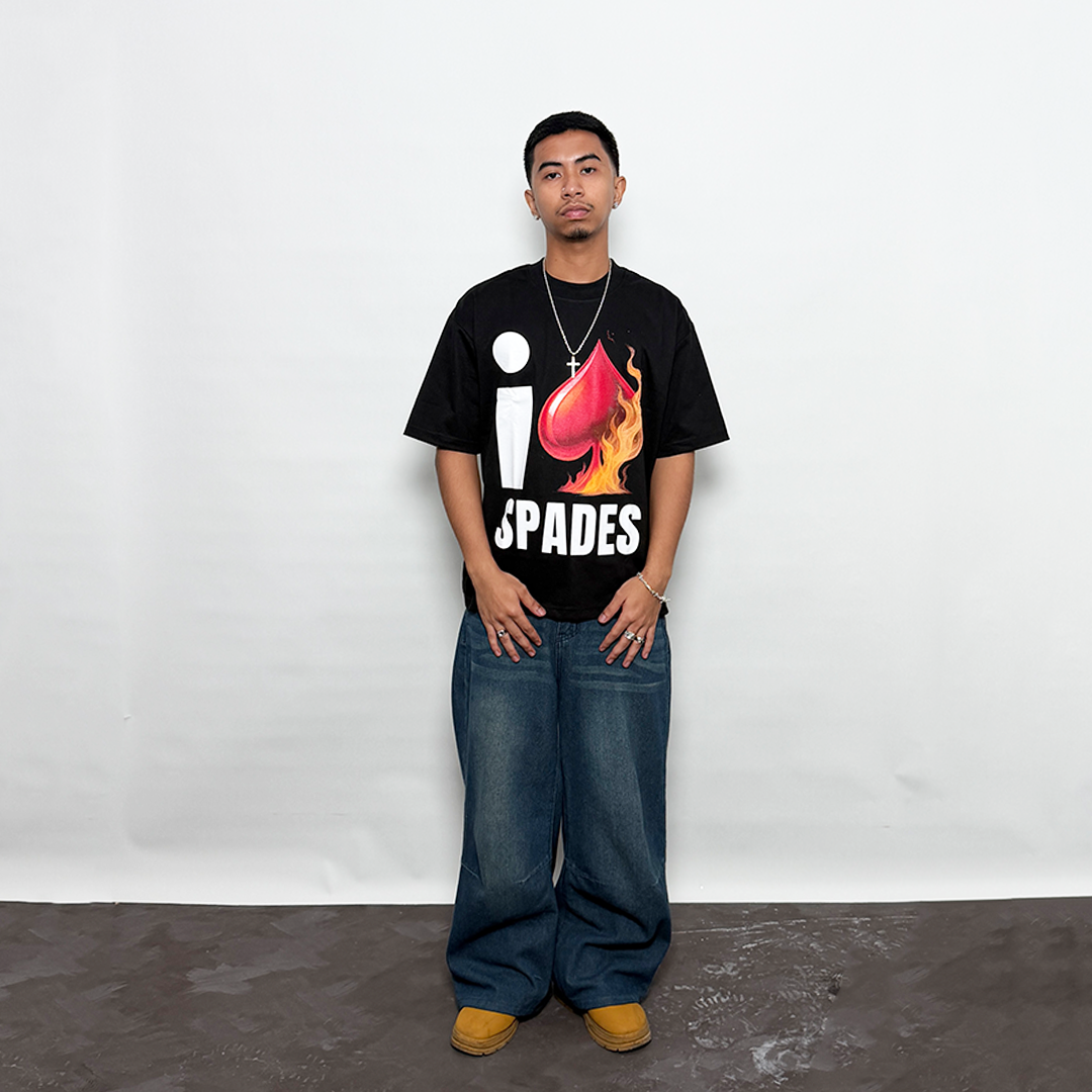 Spades Flaming Love Box Tee SPADES