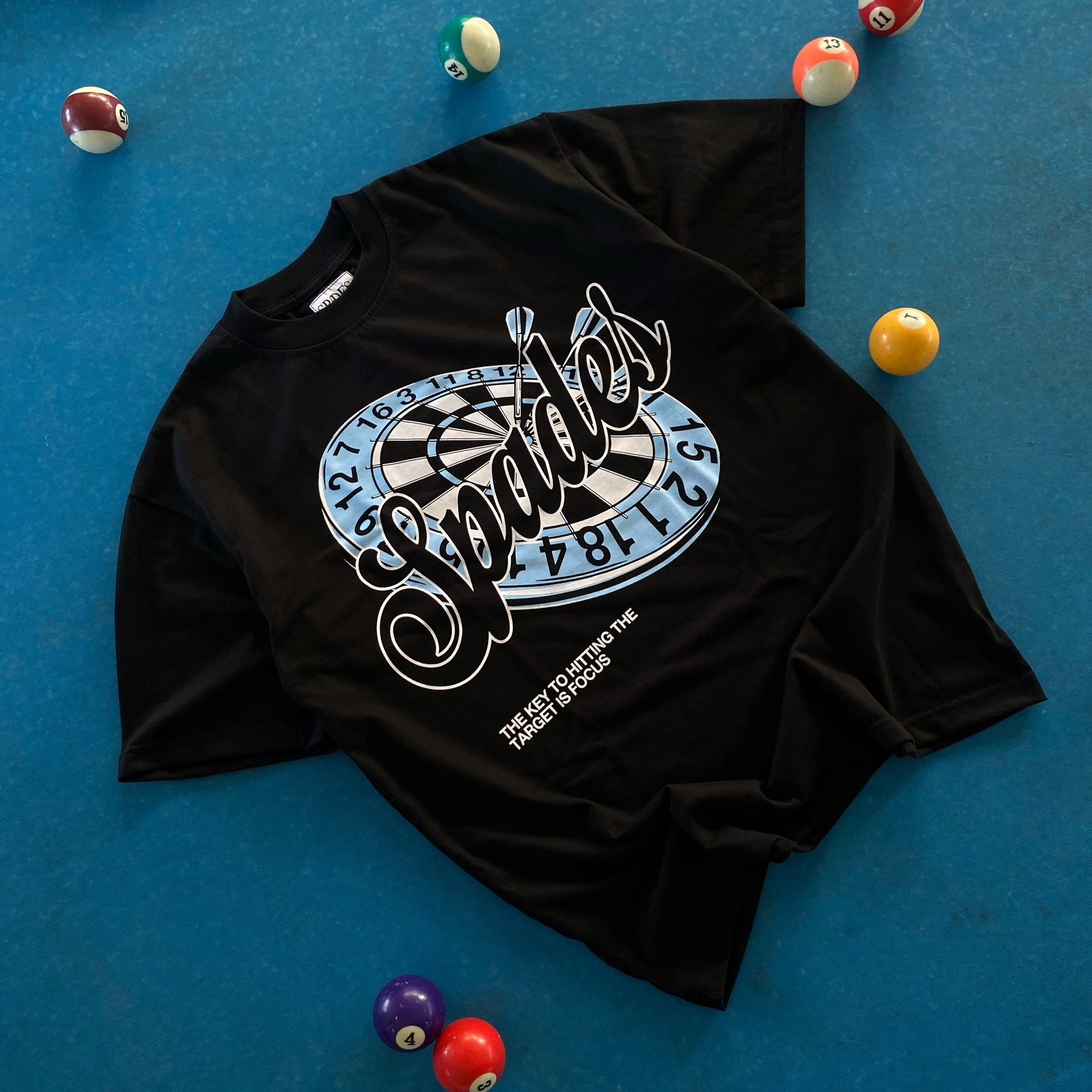 Spades Bullseye Black T-shirt SPADES