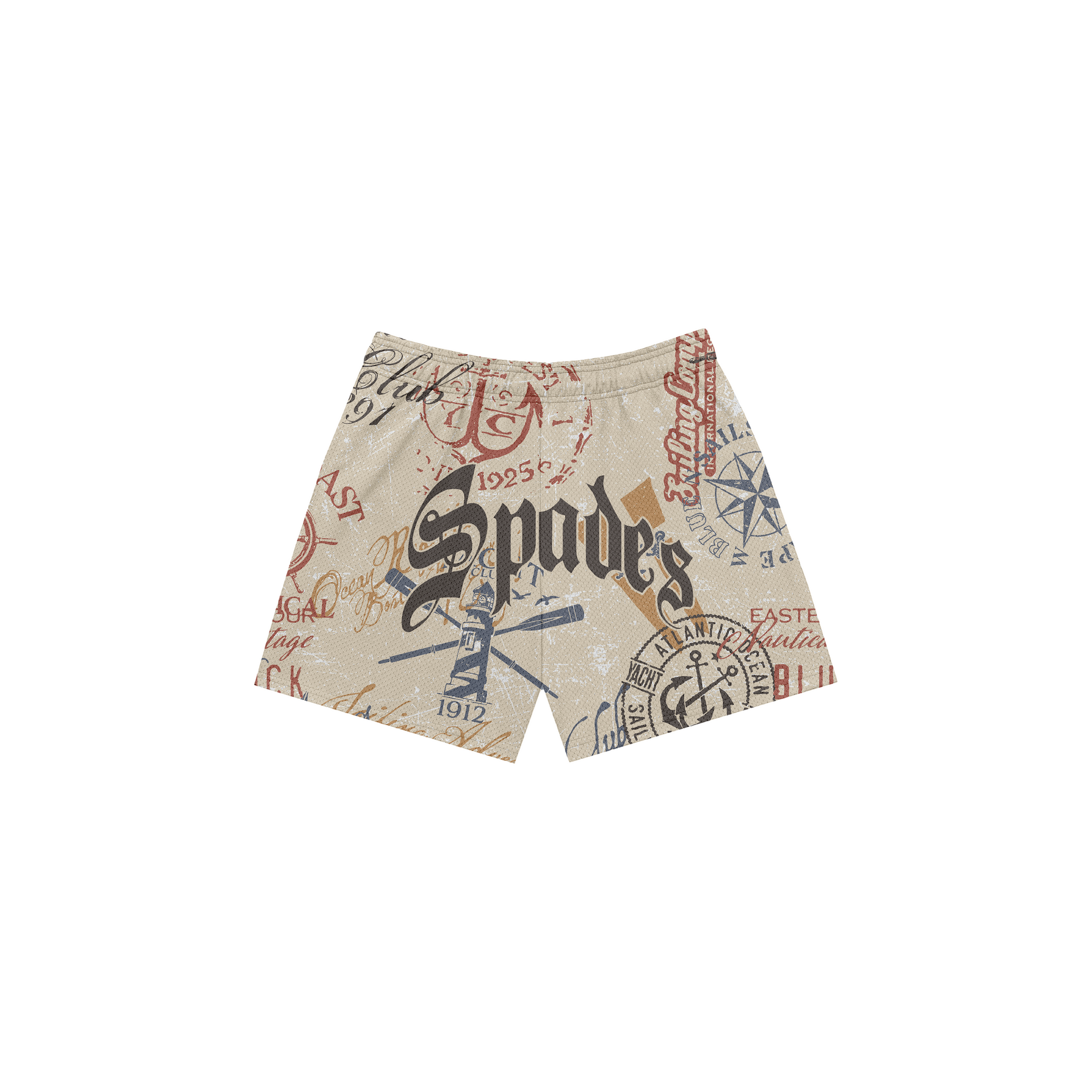 Spades Anchor Oath Mesh Shorts SPADES