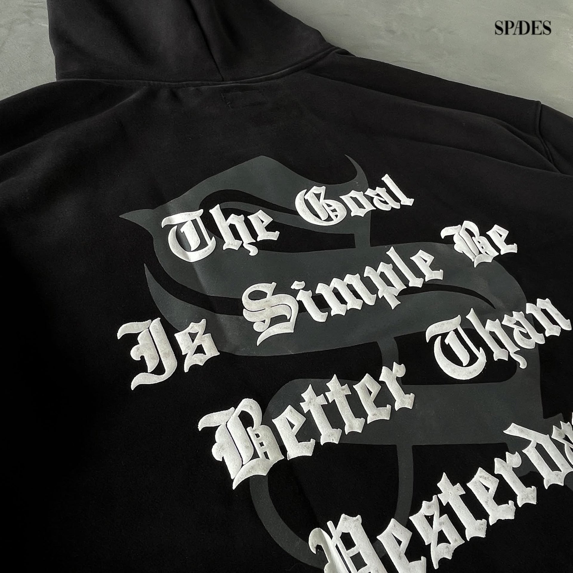 Spades Better Than Yesterday Tactical Zip-Up Boxy Hoodie – Spades USA