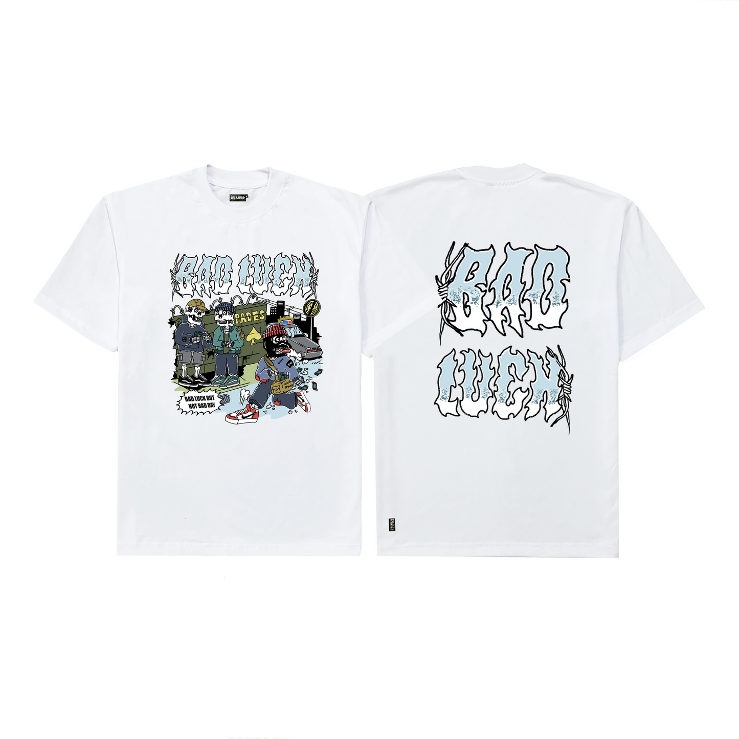 Spades Bad Luck White T-shirt SPADES