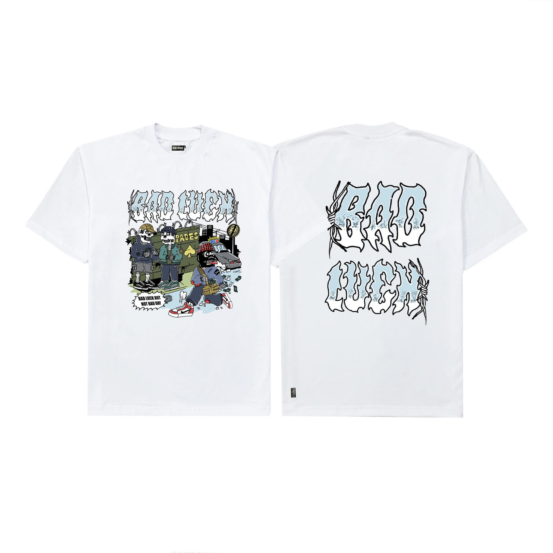 Spades Bad Luck White T-shirt SPADES
