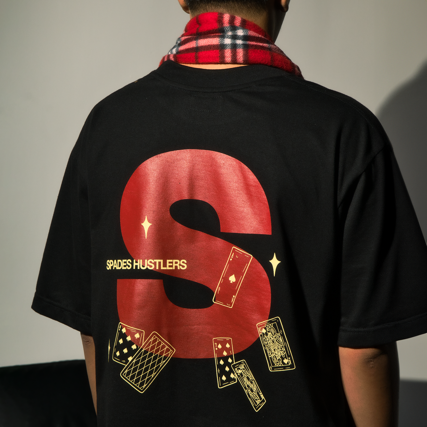 Spades Logo S Tee  Black T-shirt SPADES