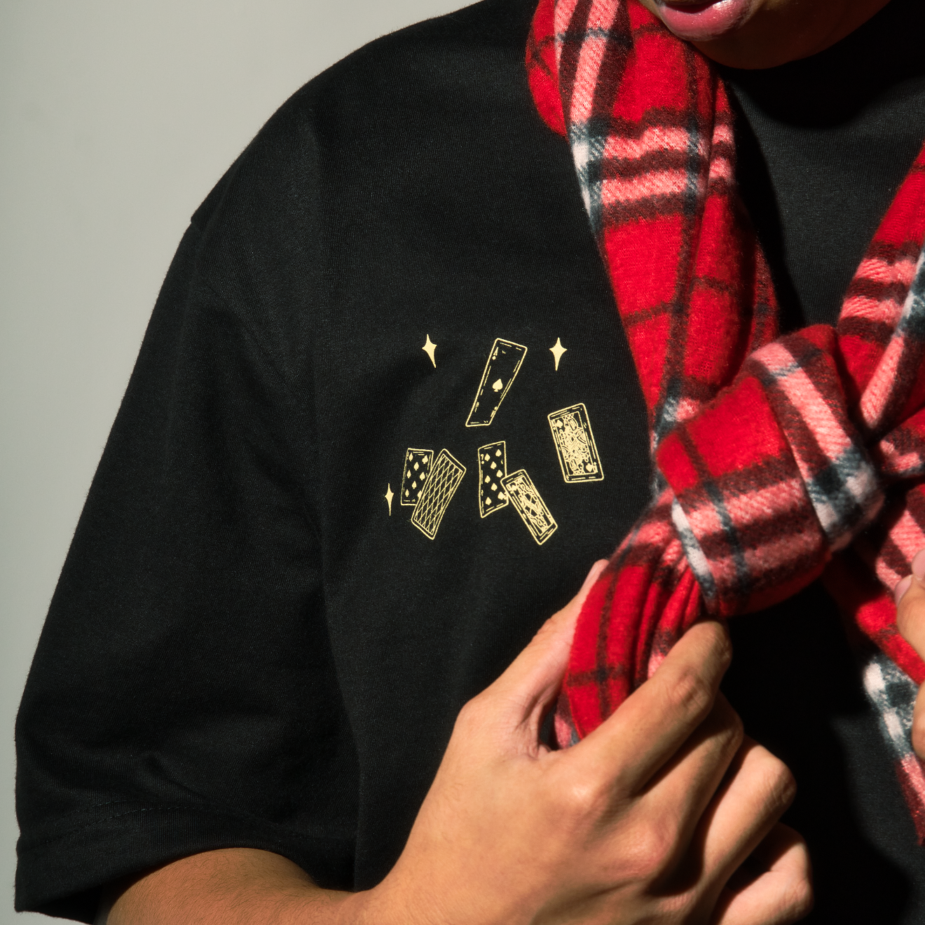 Spades Logo S Tee  Black T-shirt SPADES