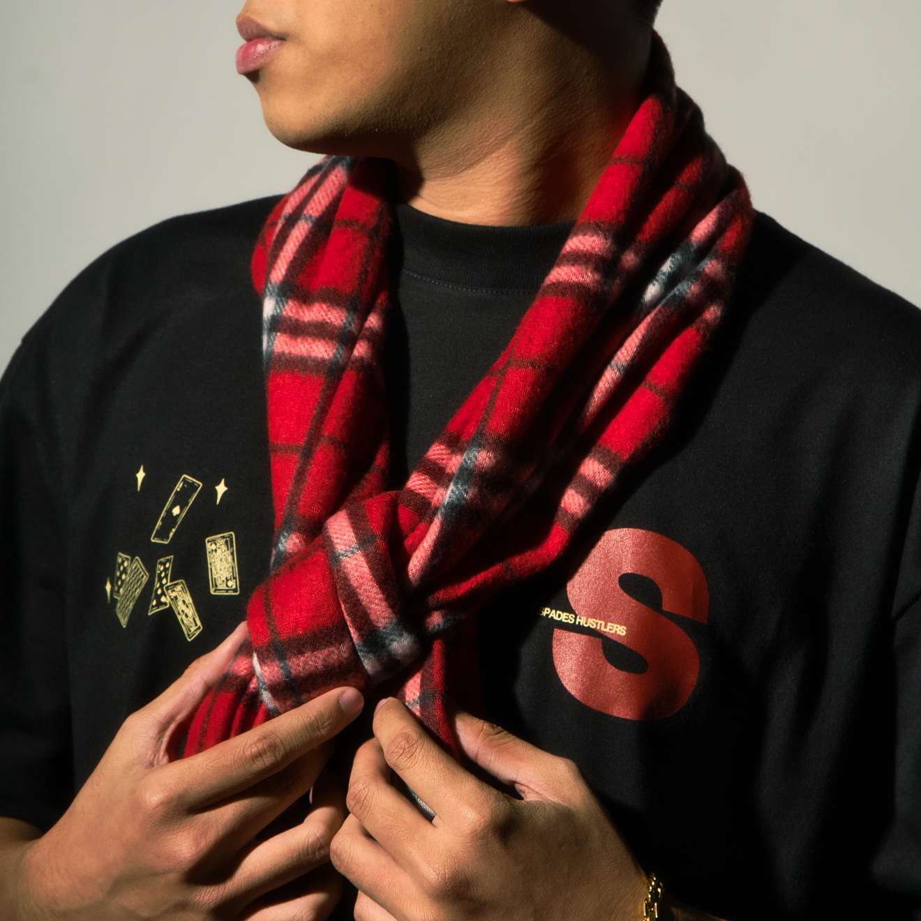 Spades Logo S Tee  Black T-shirt SPADES