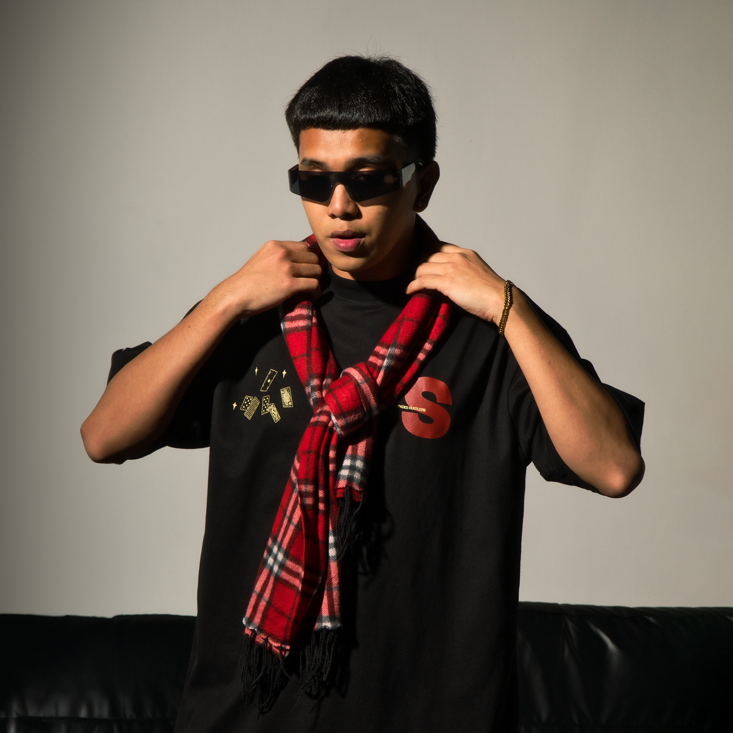 Spades Logo S Tee  Black T-shirt SPADES