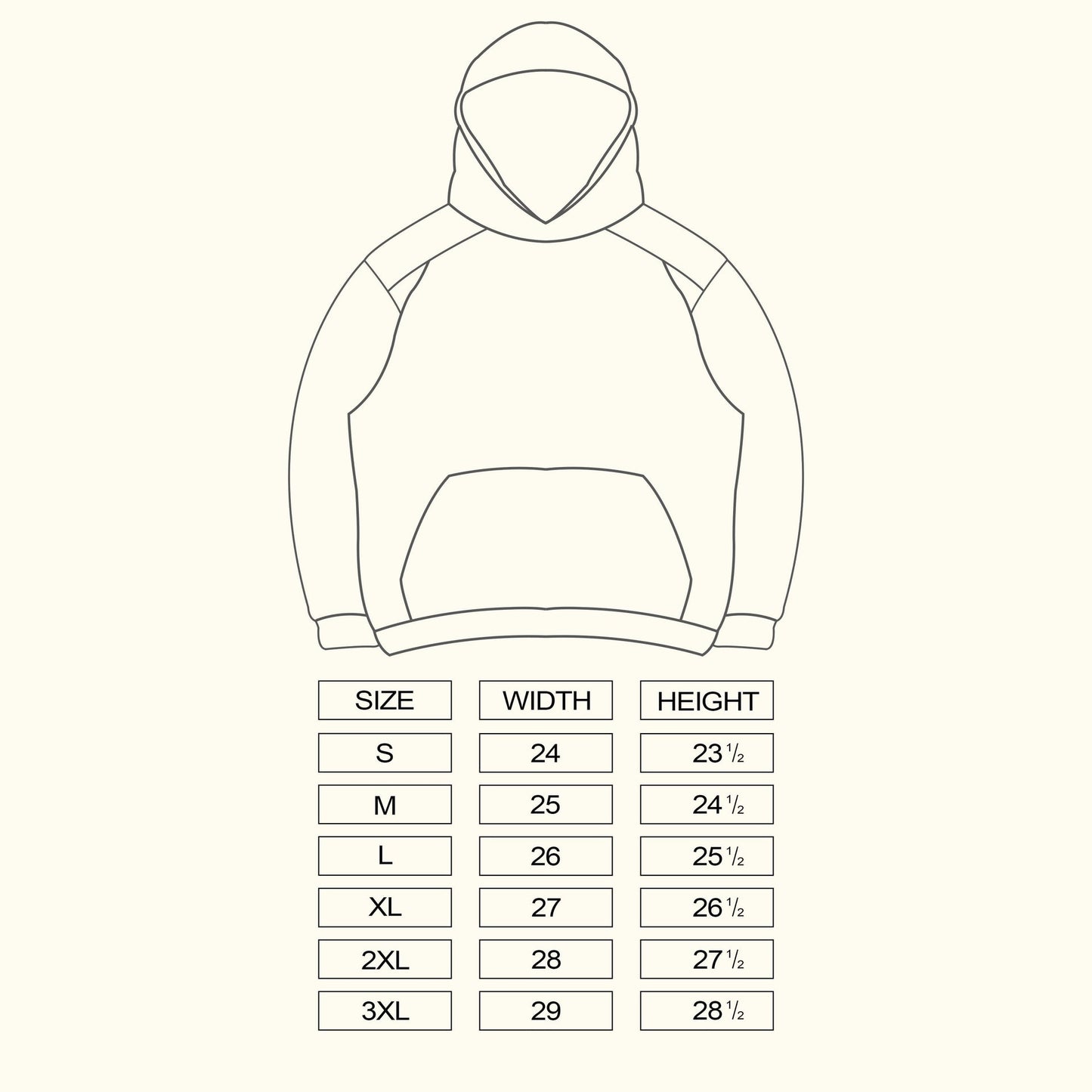 Spades Glitter Throne Boxy Hoodie SPADES