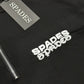 Spades Quarter Zip Polo Lucky Hands Black SPADES