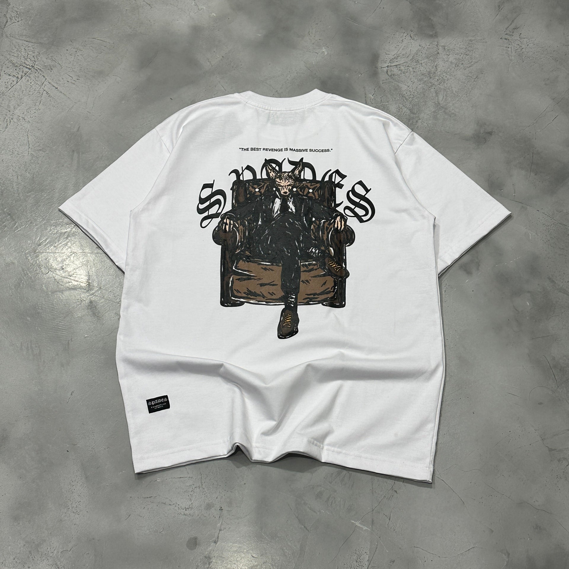 Spades Dominating Success White T-shirt SPADES