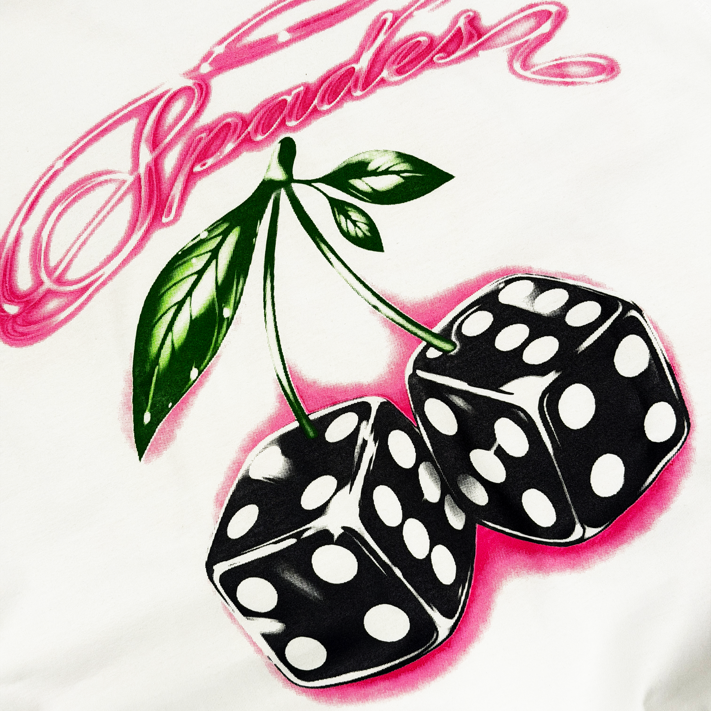 Spades Cherry Roll Boxy Crop Tee Sleeveless SPADES