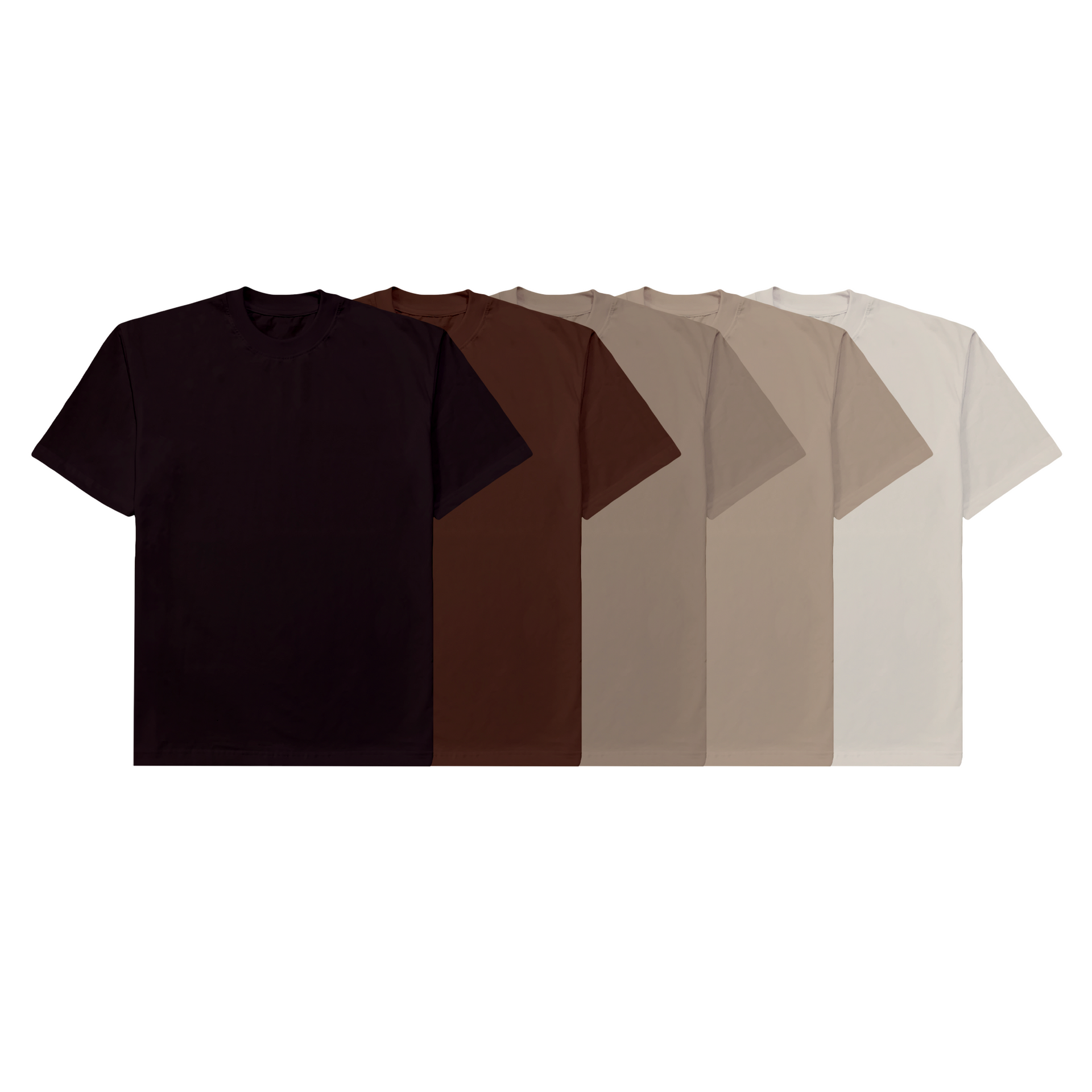 Spades Plain Oversized - Choco, Peanut, Mocha, Khaki, Cream SPADES