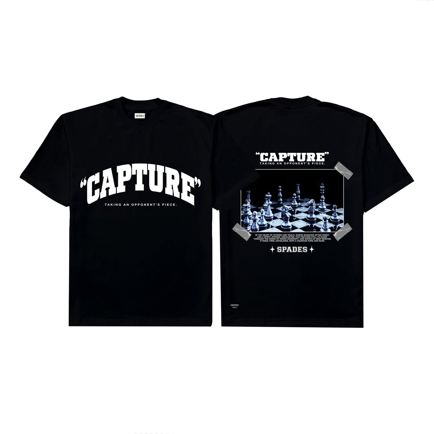 Spades Capture Boxy Tee Black SPADES