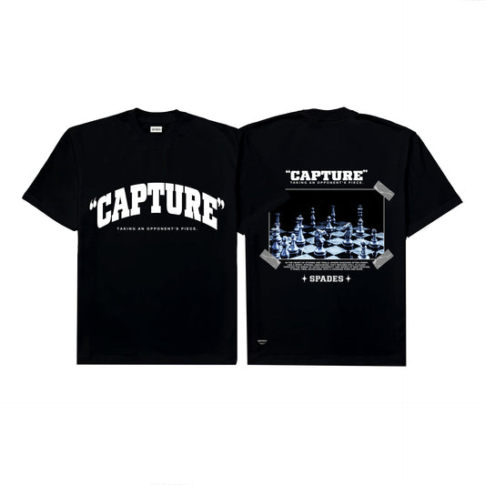 Spades Capture Boxy Tee Black SPADES