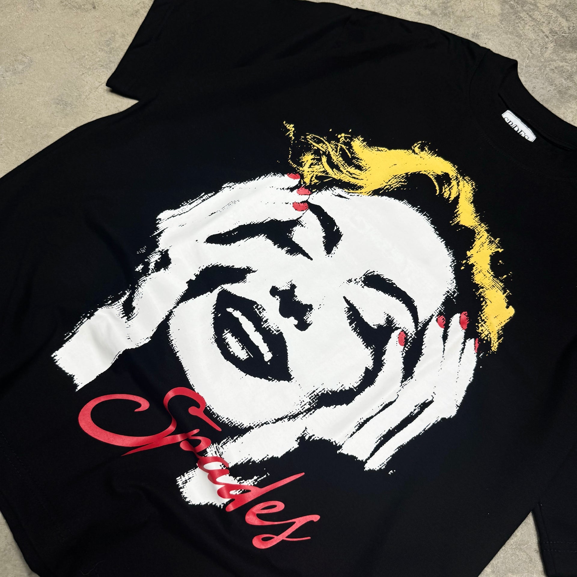 Thoughtful Glance Box Tee Black SPADES