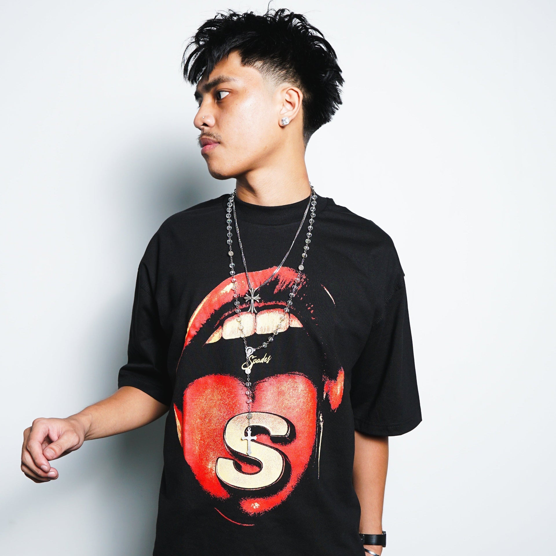 Spades Seduction Boxy Crop Tee SPADES