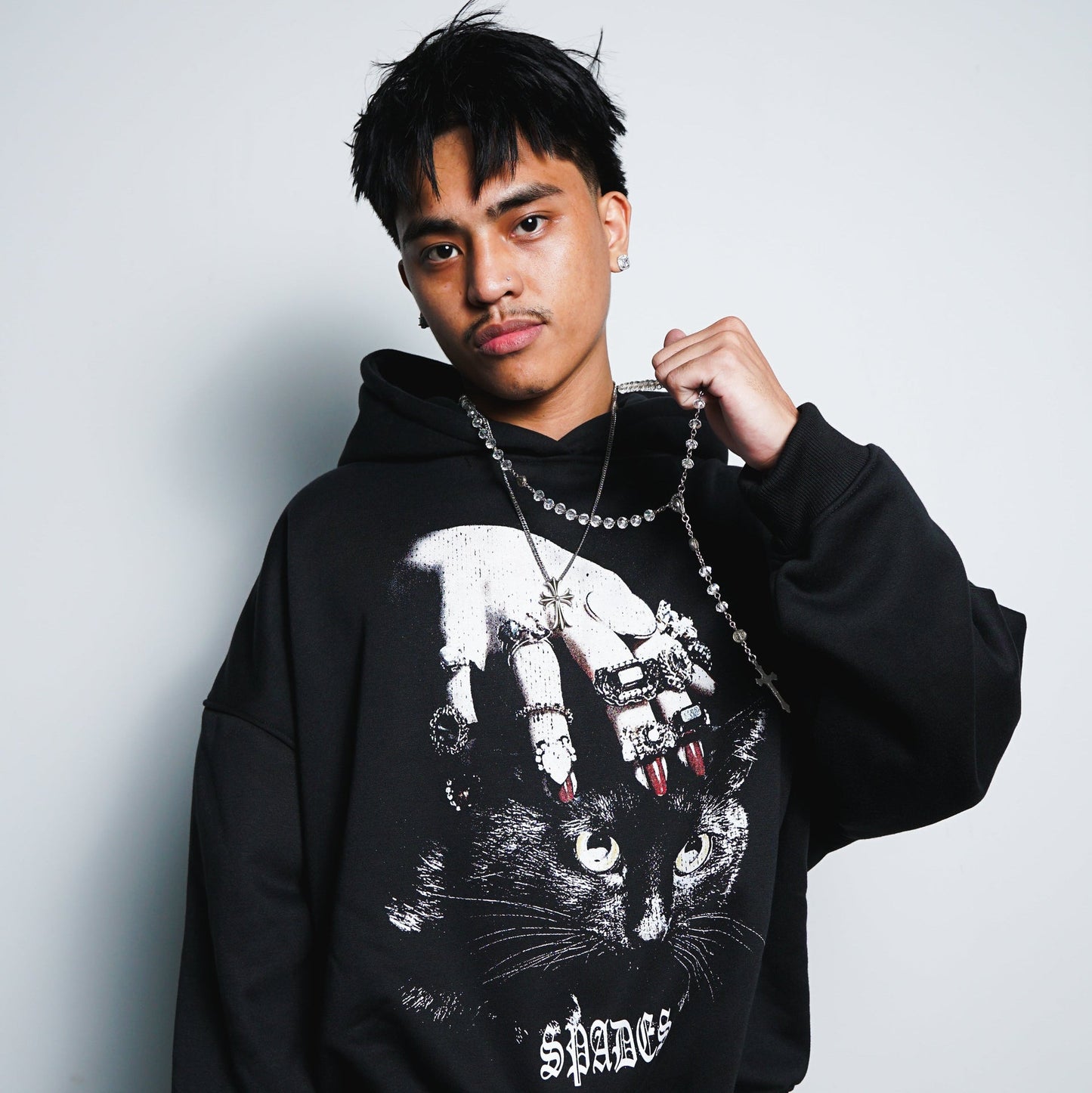 Spades No Superstition Boxy Hoodie SPADES