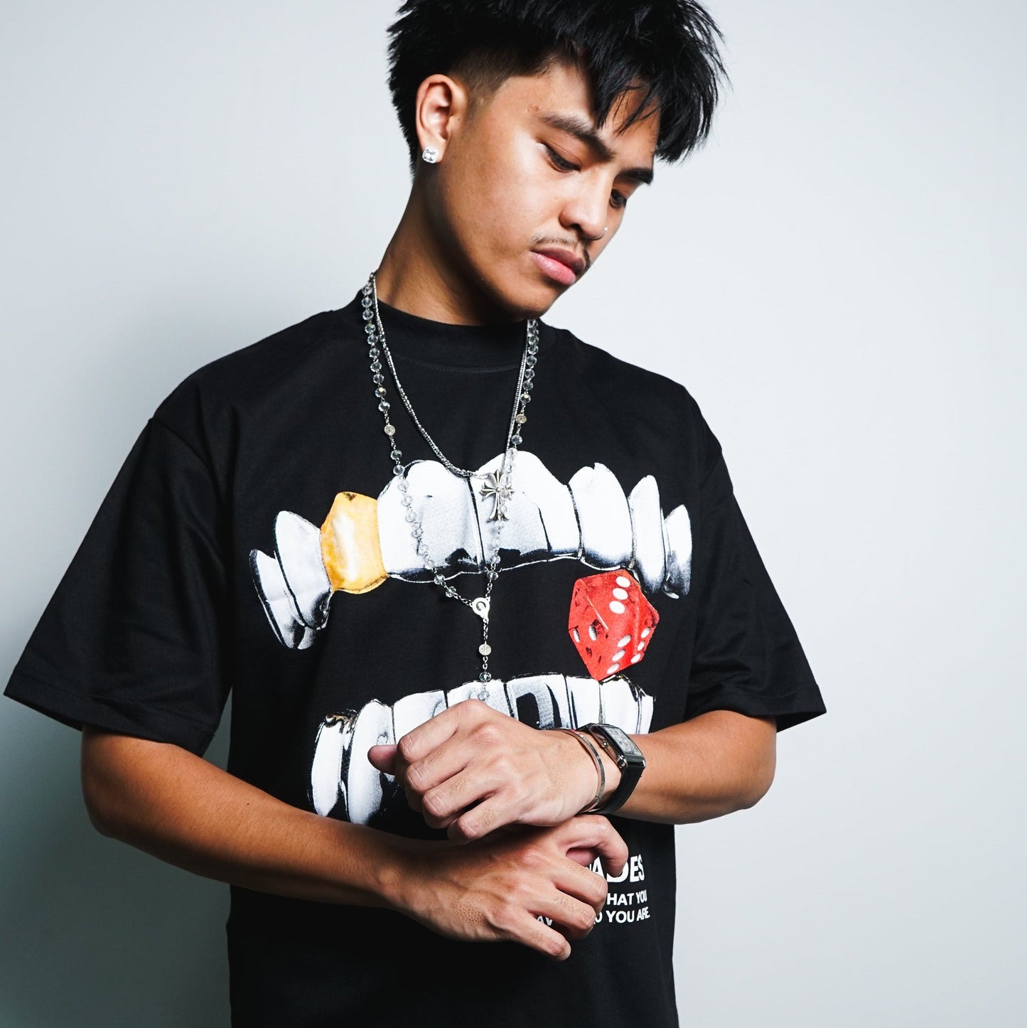 Spades Rogue's Roll Black  Boxy T-shirt SPADES
