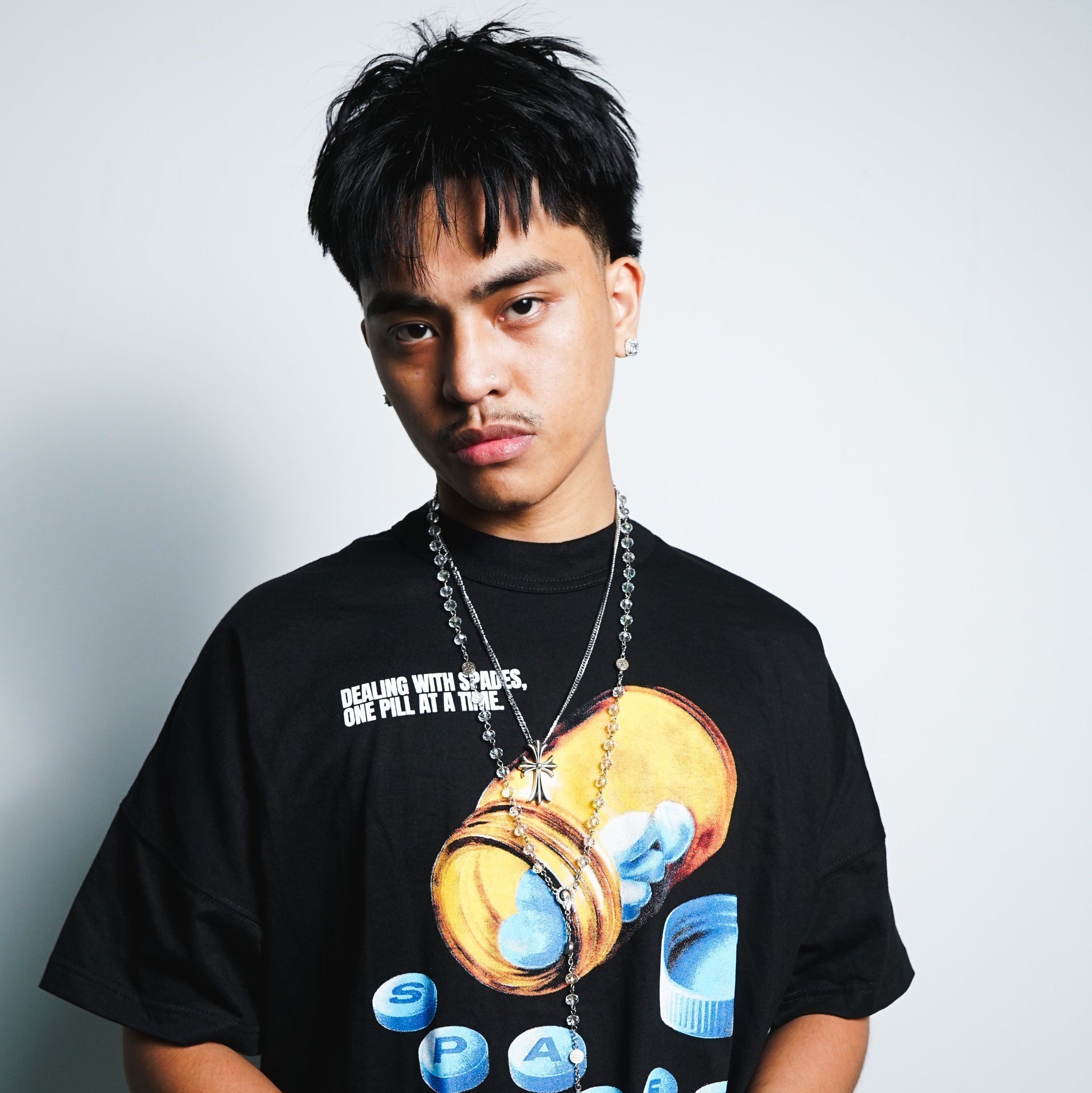 Spades Prescription Boxy Crop Tee SPADES