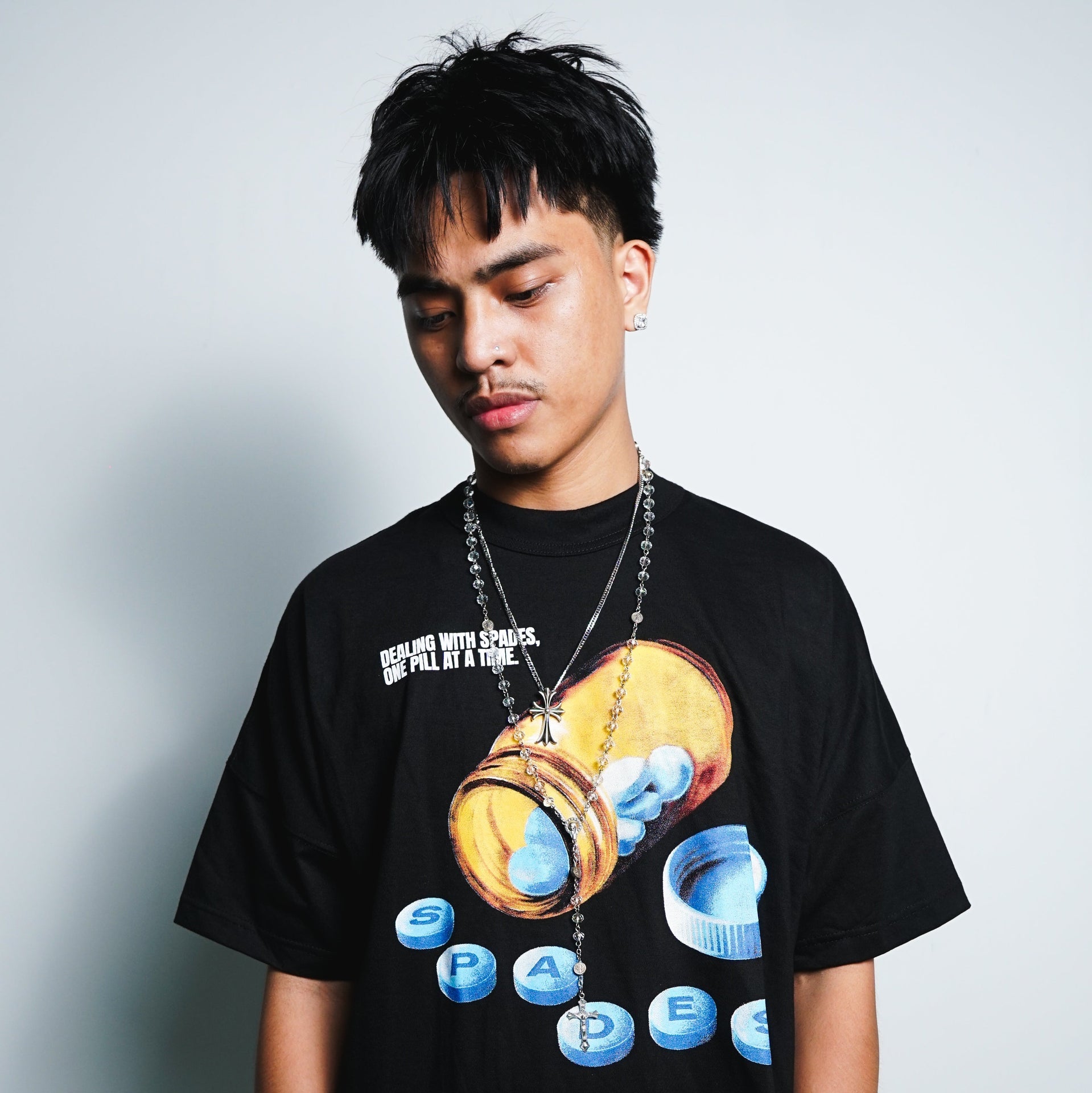 Spades Prescription Boxy Crop Tee SPADES
