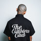 Gamblers Club Polo Boxy Crop Black French Terry SPADES