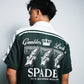Spades Lucky Roulette Boxy Crop Polo SPADES
