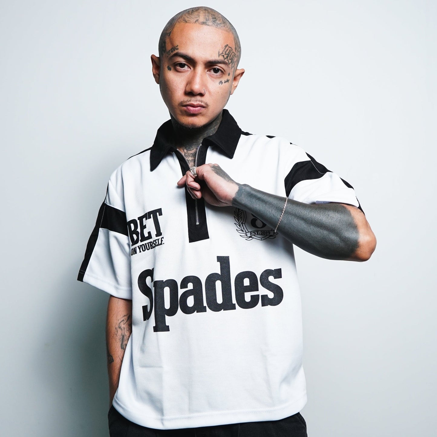 Spades Bet On Yourself Boxy Crop Polo SPADES