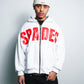 Spades Redline Zip-Up White Hoodie SPADES