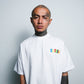 Play to Win Boxy Crop Tee White SPADES