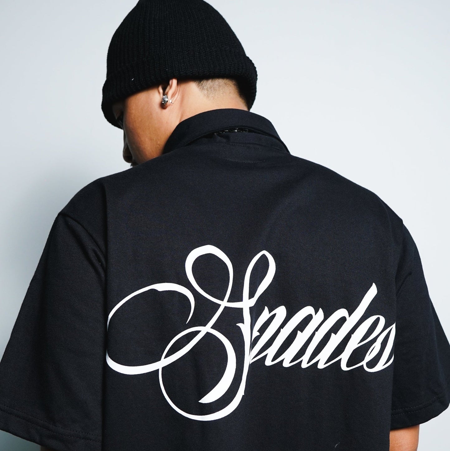 Spades High Stakes Utility Full Zip Polo
