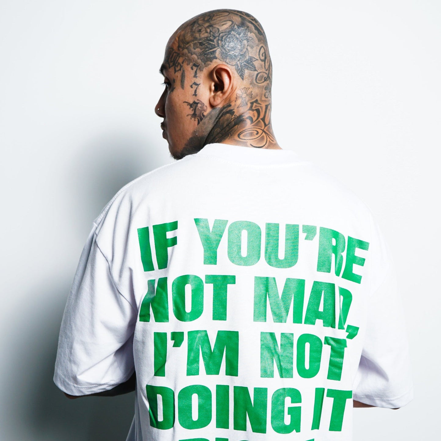 Mad Hustler Boxy Crop Tee SPADES