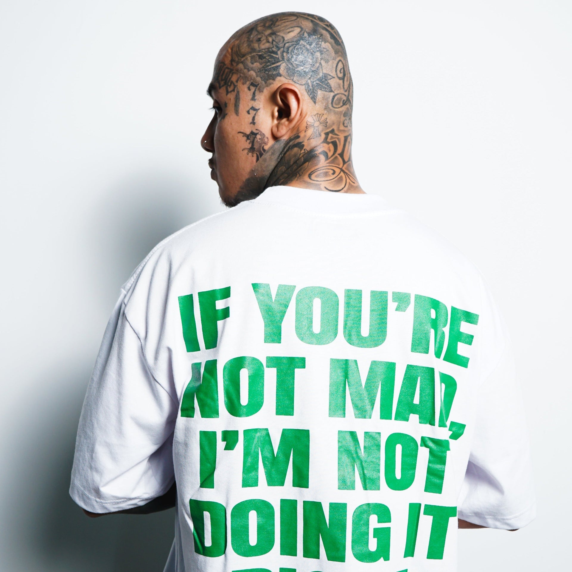 Mad Hustler Boxy Crop Tee SPADES