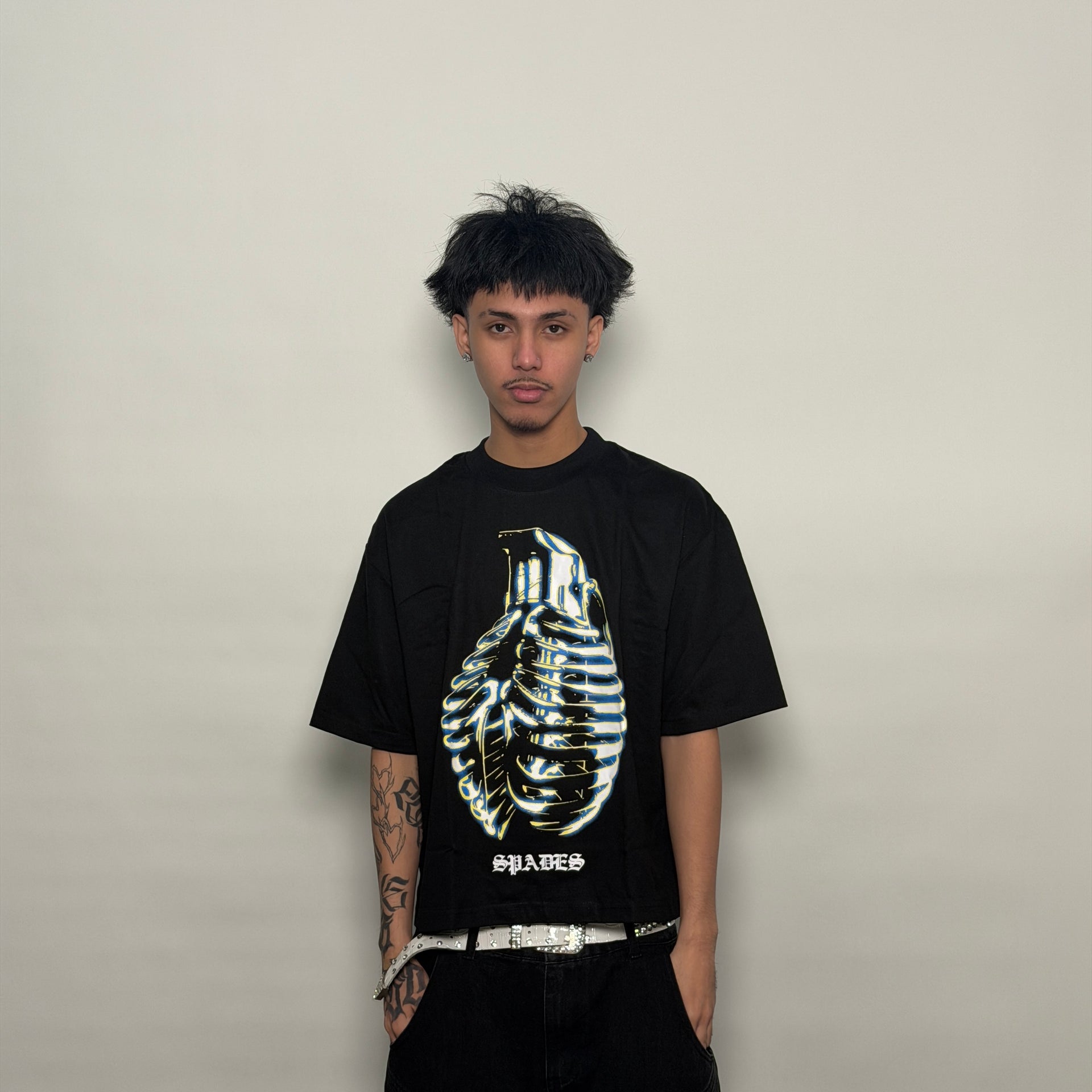 Spades Last Resort Boxy Crop Tee SPADES