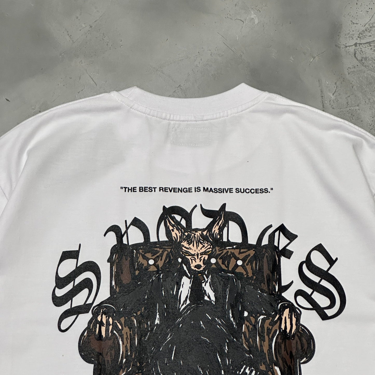 Spades Dominating Success White T-shirt SPADES