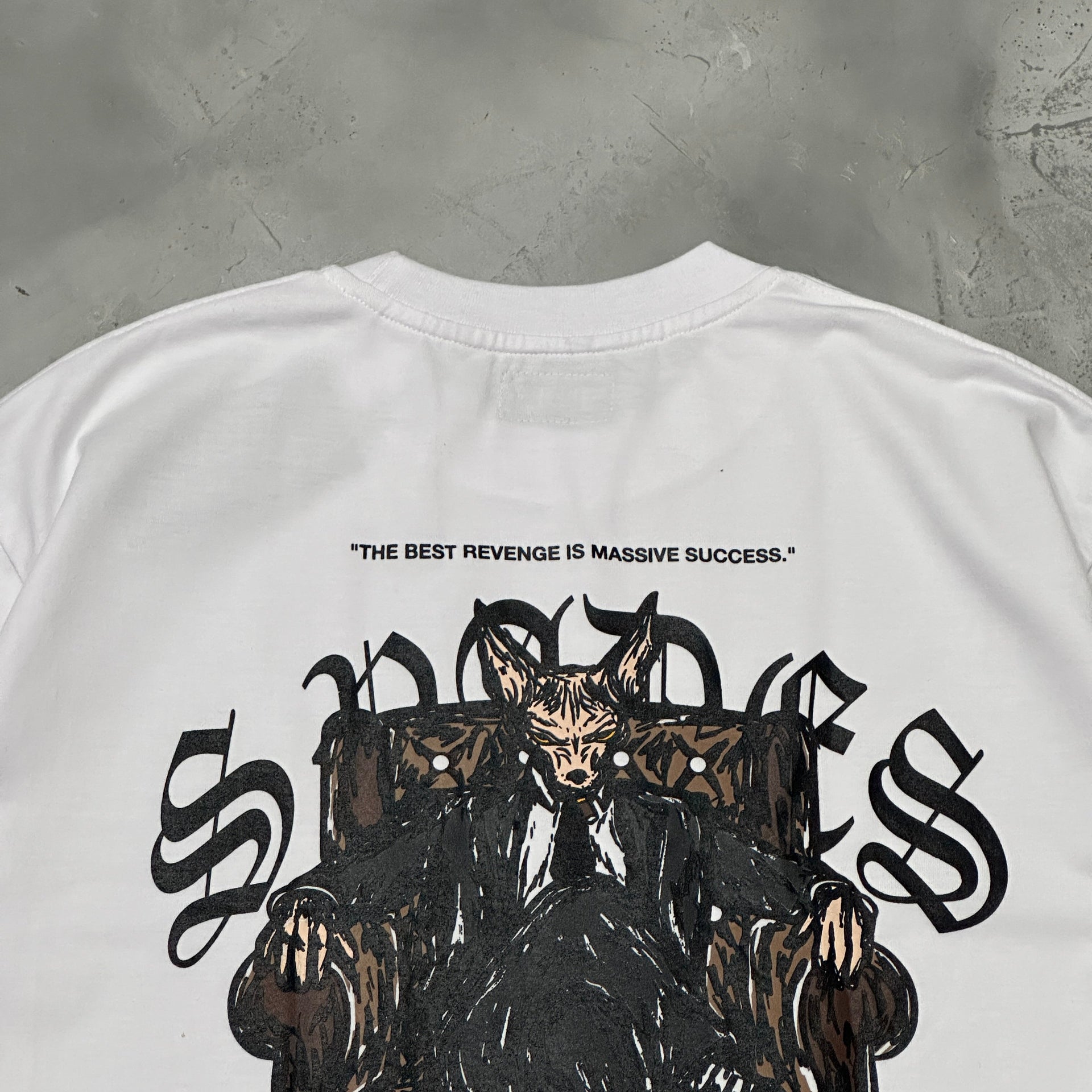 Spades Dominating Success White T-shirt SPADES