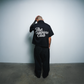 Gamblers Club Polo Boxy Crop Black French Terry SPADES