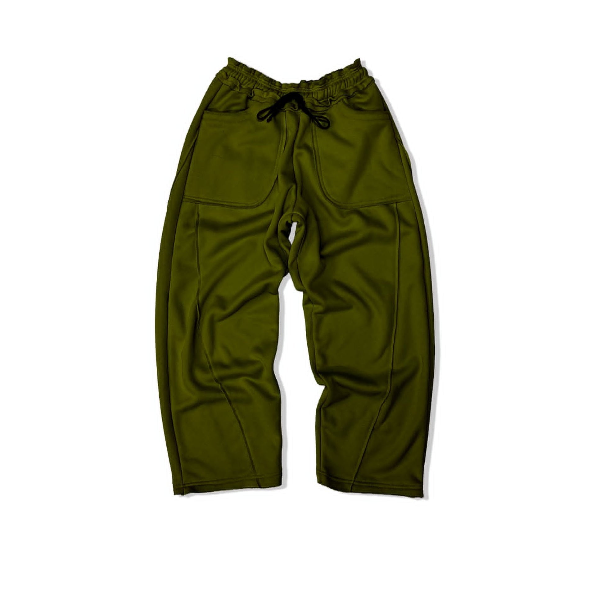 Spades Side Wide Raw Edge Fatigue Pants SPADES