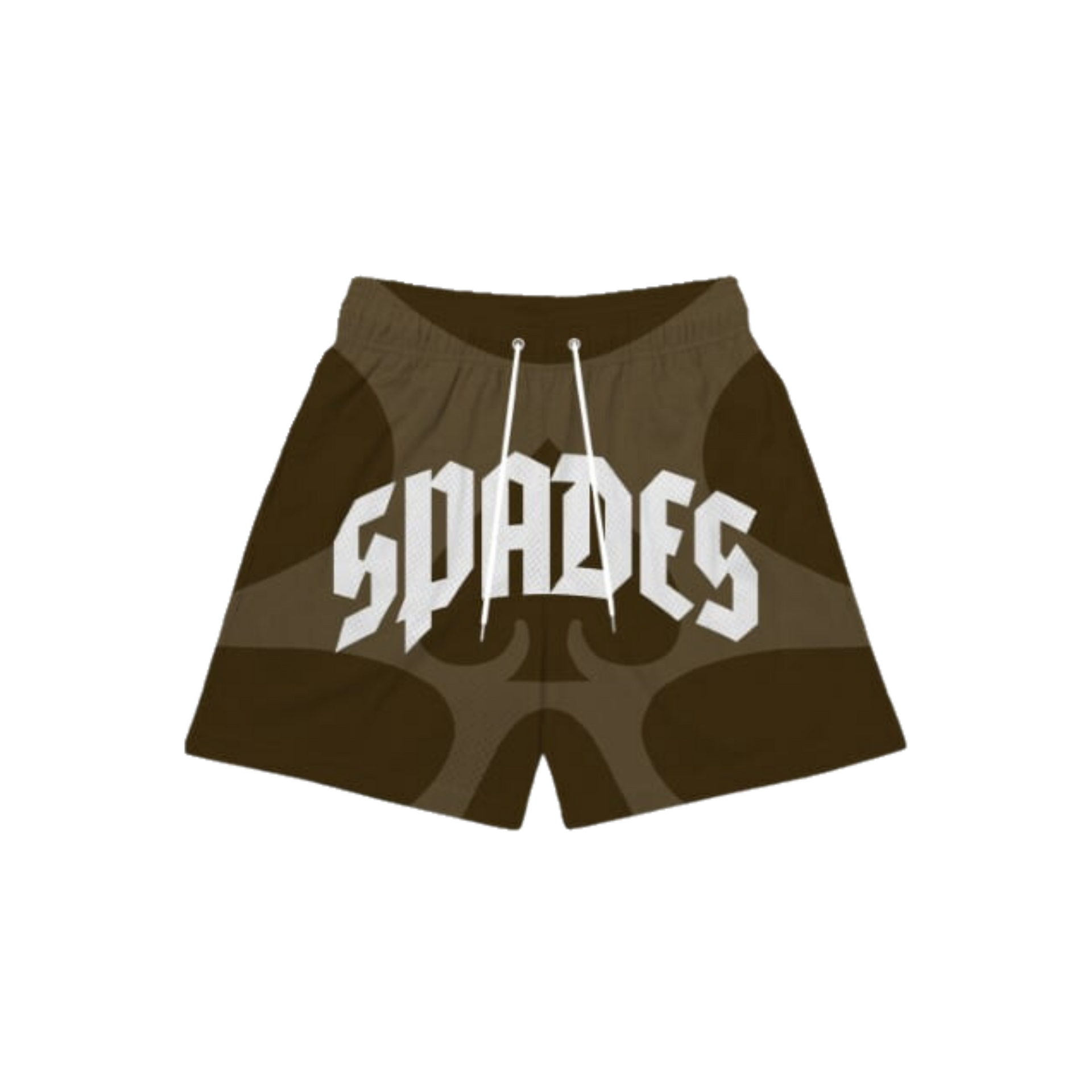 Gothic Grind Warfare Mesh Shorts SPADES