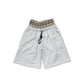 Spades Double Waist Gray Sweat Jorts SPADES