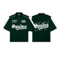 Green Room Gambit Boxy Crop Jersey Polo SPADES