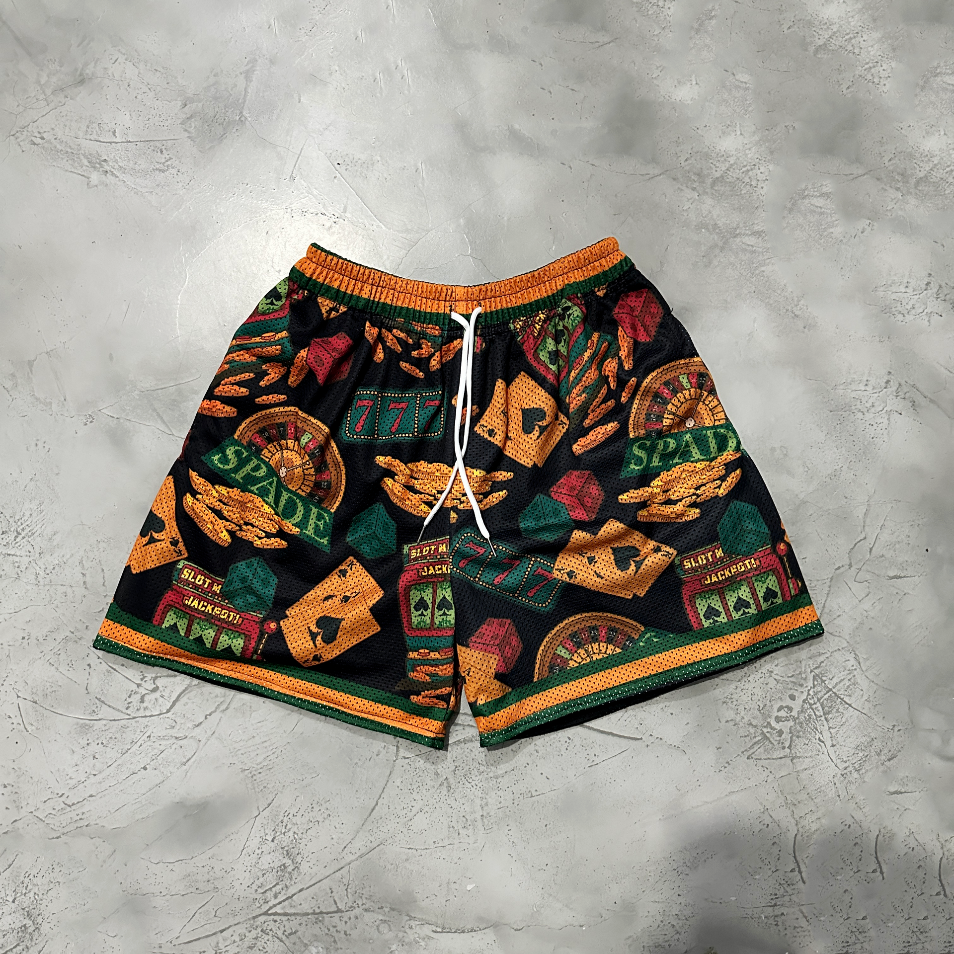 Spades  High Stakes Semi Step Mesh Shorts SPADES