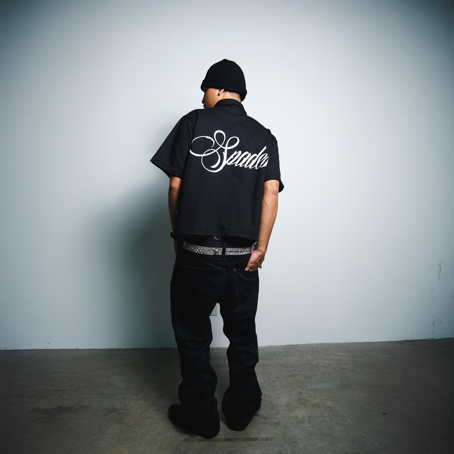 Spades High Stakes Utility Full Zip Polo